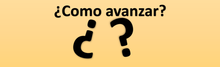 11 Como avanzar